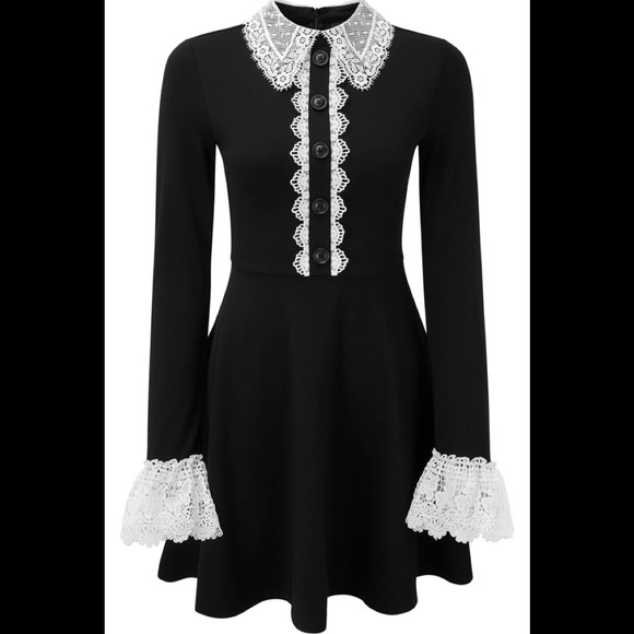 Killstar Dresses & Skirts - Killstar Blessed Be Collar Dress